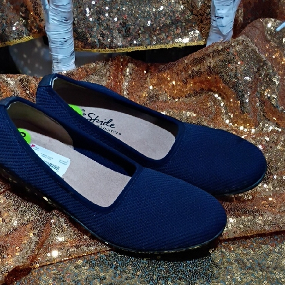 Life Stride Women's Dark Blue Loafers